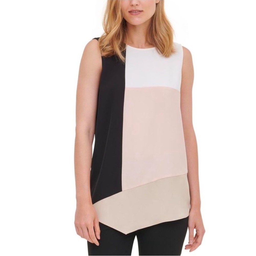 🆕 Calvin Klein CK Women's Sleeveless Cami Camisole Blouse XL 16